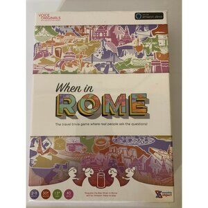 New Voice Originals - When in‎ Rome Travel Trivia Game Powered by Alexa 13+ NWT